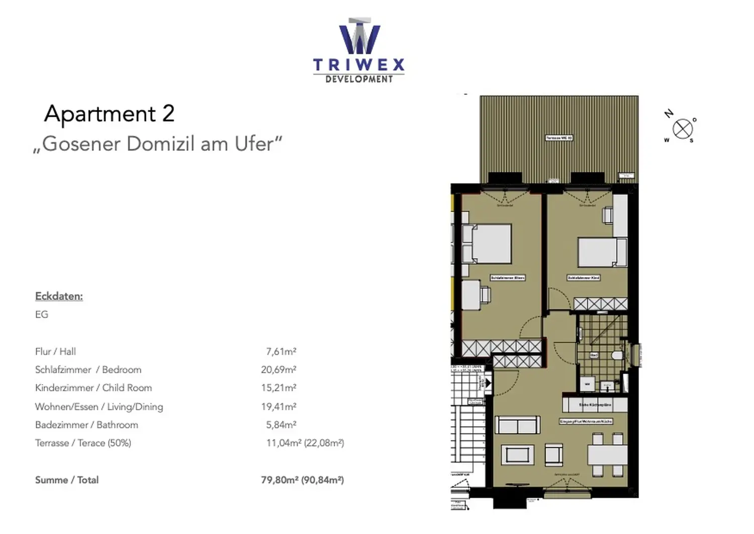 Grundriss der Triwex immobilien und Baumanagement GmbH