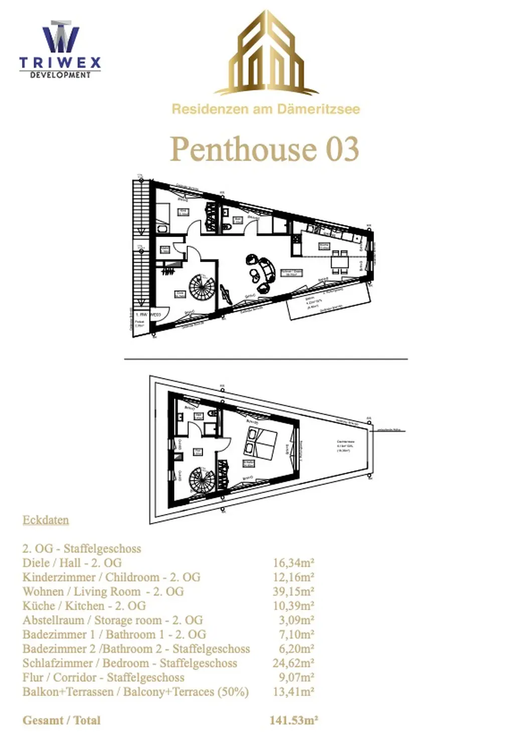 Grundriss der Triwex immobilien und Baumanagement GmbH