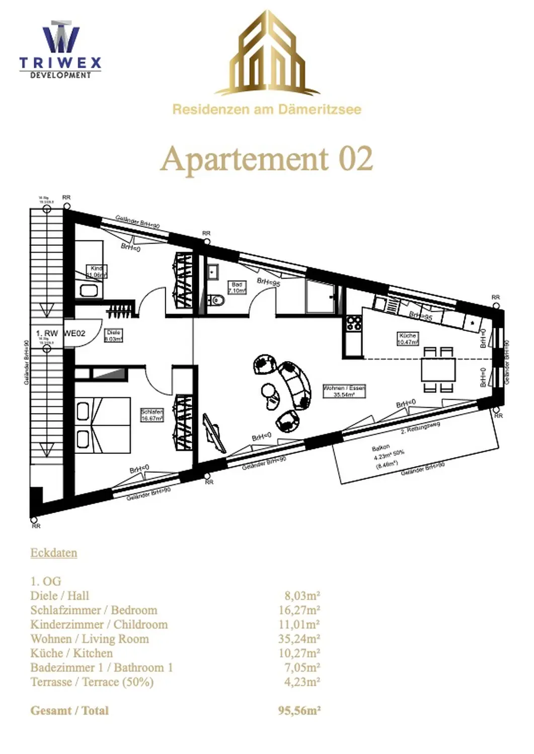 Grundriss der Triwex immobilien und Baumanagement GmbH