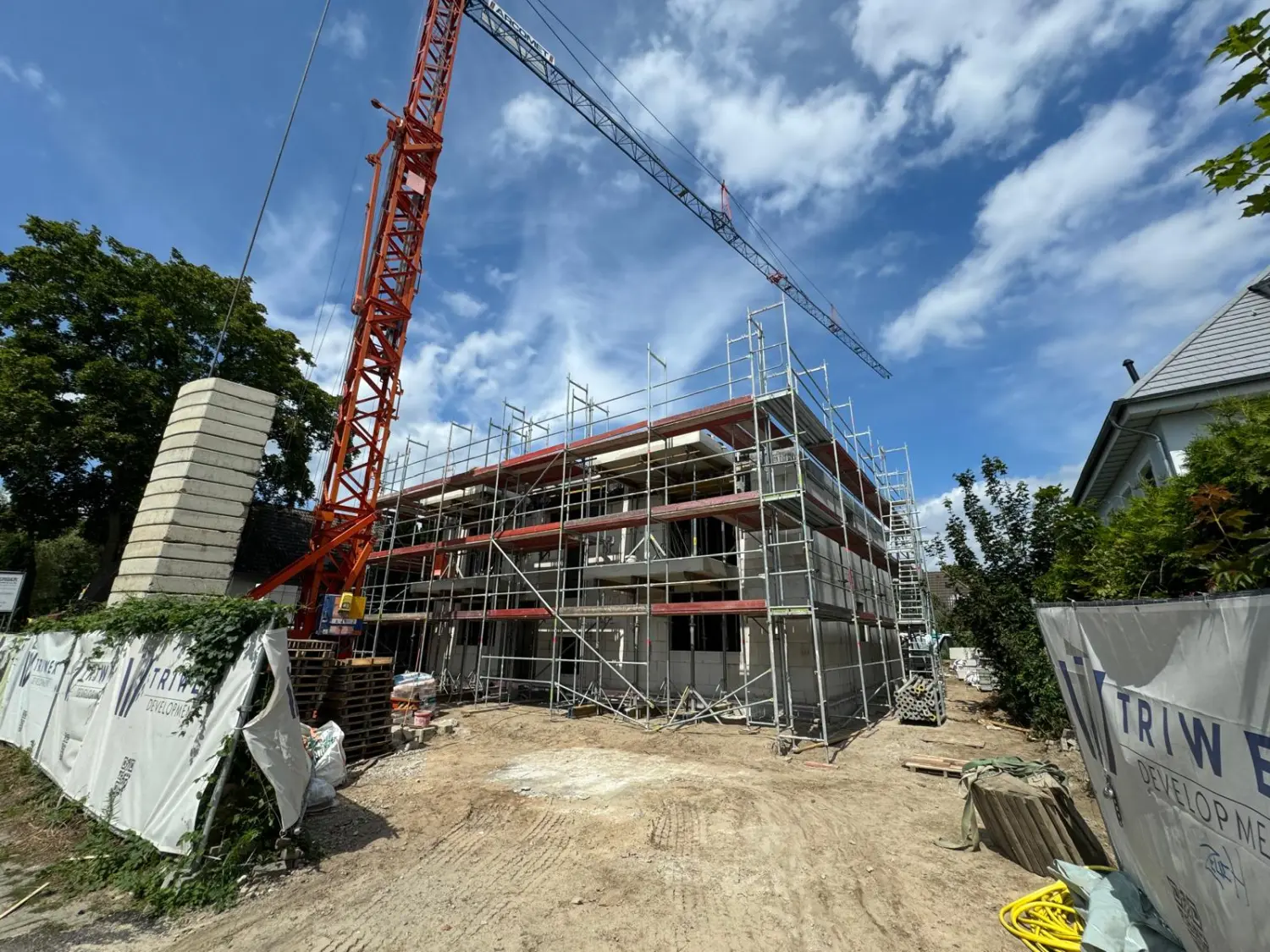 Baustelle von Triwex immobilien und Baumanagement GmbH 